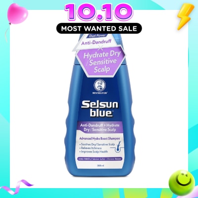 SELSUN Blue Advanced Hydra Boost Anti Dandruff and Scalp Care Shampoo 200ml image