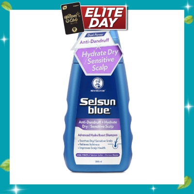 SELSUN Blue Advanced Hydra Boost Anti Dandruff and Scalp Care Shampoo 200ml image
