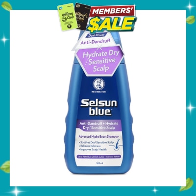 SELSUN Blue Advanced Hydra Boost Anti Dandruff and Scalp Care Shampoo 200ml image