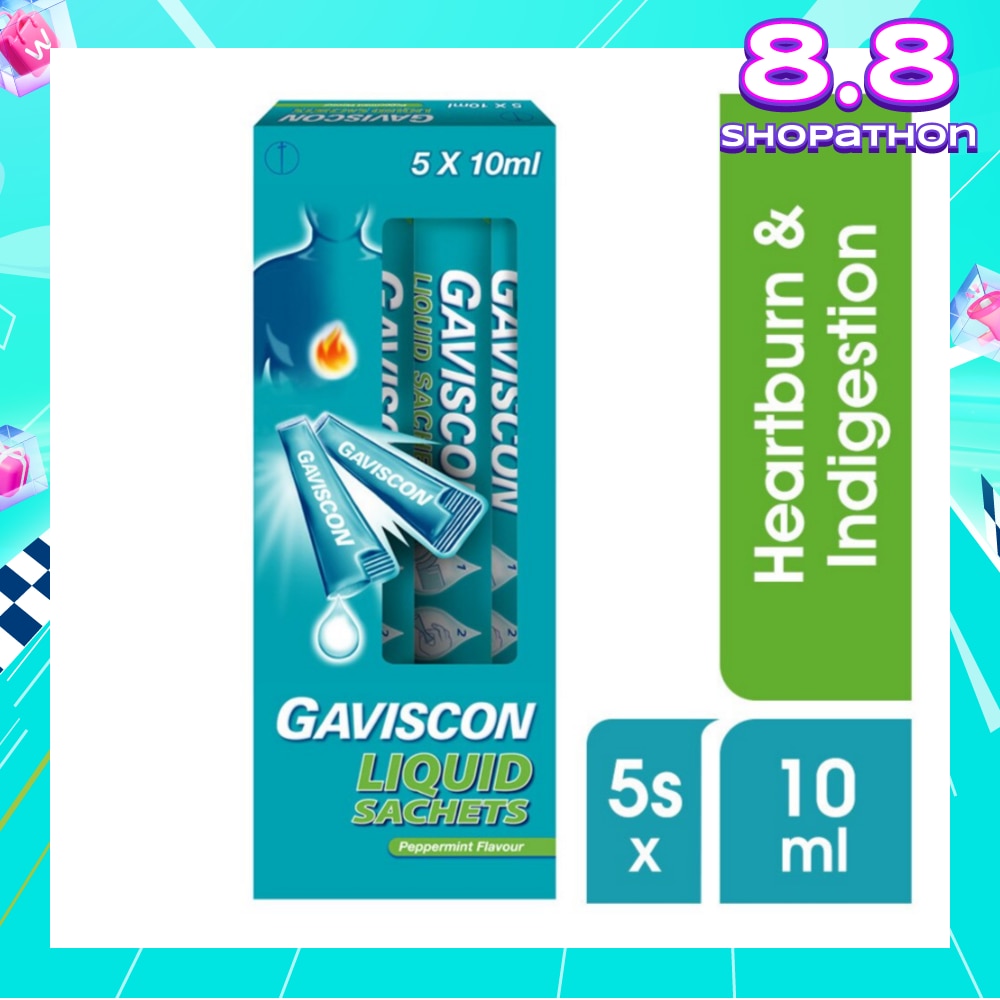 Liquid Sachet Peppermint 10ml x 5s