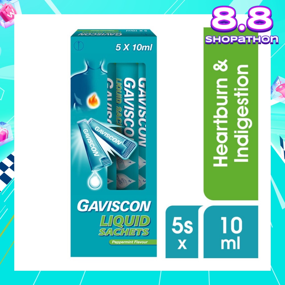 Liquid Sachet Peppermint 10ml x 5s