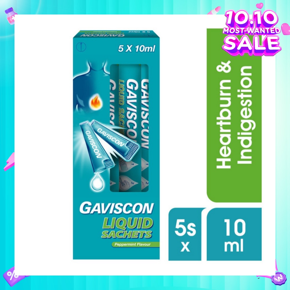 Liquid Sachet Peppermint 10ml x 5s