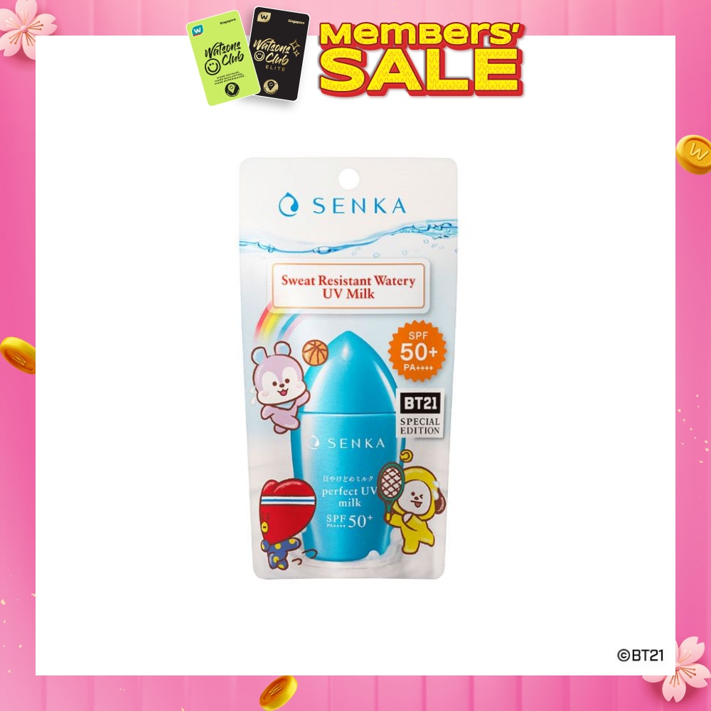 Perfect UV Milk BT21 Special Edition Sweat Resistant Watery SPF50+ PA++++ 40ml