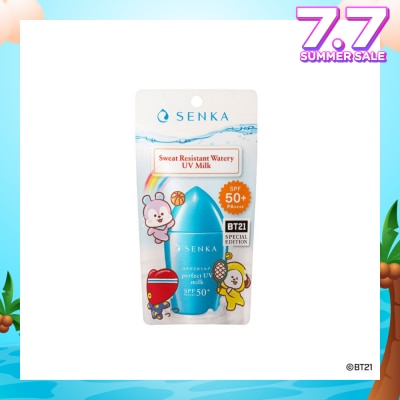 SENKA Perfect UV Milk BT21 Special Edition Sweat Resistant Watery SPF50+ PA++++ 40ml