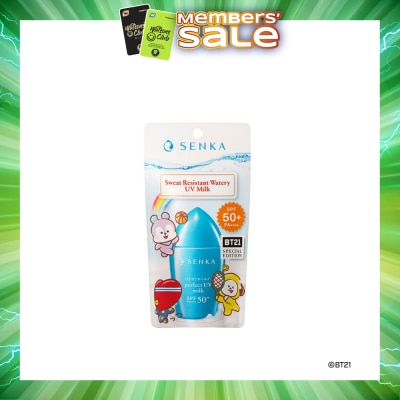 SENKA - Perfect UV Milk BT21 Special Edition Sweat Resistant Watery SPF50+ PA++++ 40ml