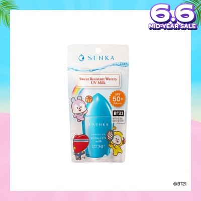 SENKA Perfect UV Milk BT21 Special Edition Sweat Resistant Watery SPF50+ PA++++ 40ml
