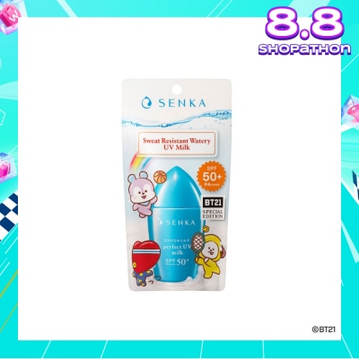 SENKA Perfect UV Milk BT21 Special Edition Sweat Resistant Watery SPF50+ PA++++ 40ml