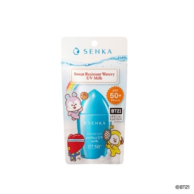 SENKA Perfect UV Milk BT21 Special Edition Sweat Resistant Watery SPF50+ PA++++ 40ml