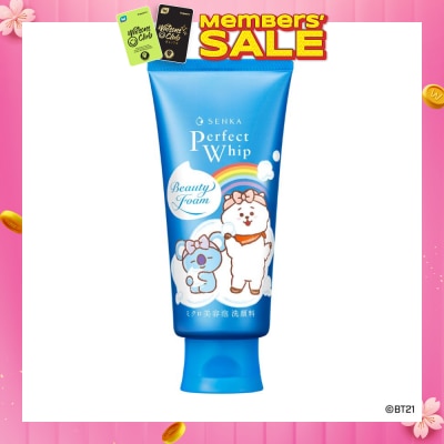 SENKA Perfect Whip BT21 Special Edition Beauty Foam Facial Cleanser 120g