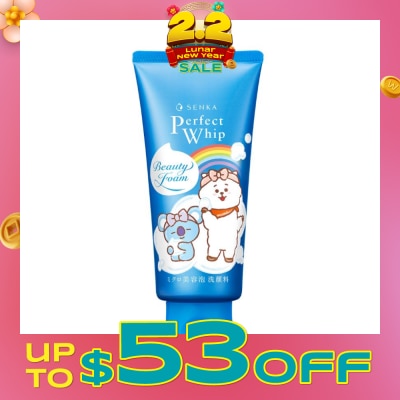 SENKA Perfect Whip BT21 Special Edition Beauty Foam Facial Cleanser 120g