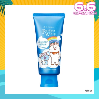 SENKA Perfect Whip BT21 Special Edition Beauty Foam Facial Cleanser 120g