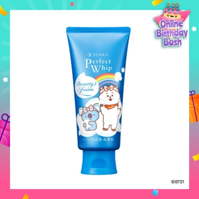 SENKA Perfect Whip BT21 Special Edition Beauty Foam Facial Cleanser 120g