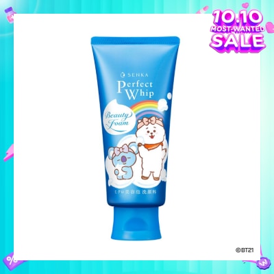 SENKA Perfect Whip BT21 Special Edition Beauty Foam Facial Cleanser 120g