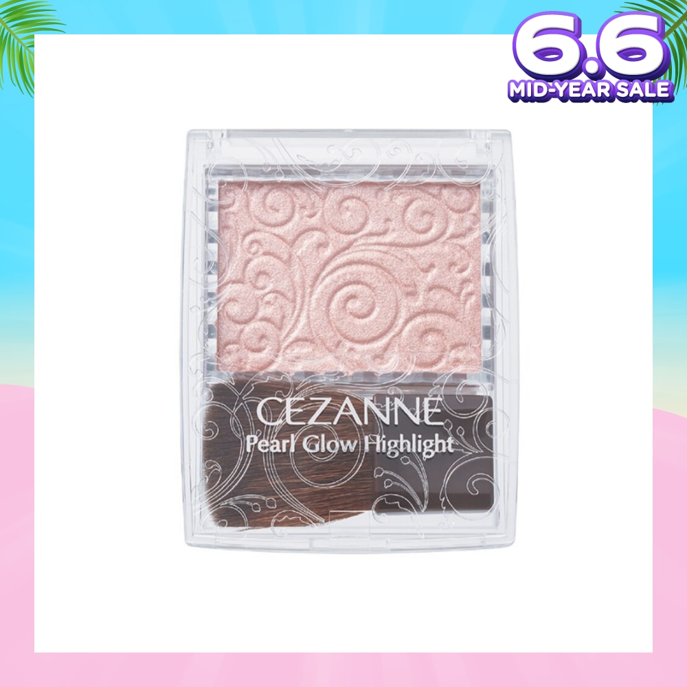 CEZANNE Pearl Glow Highlight 02 Rose Beige 1s