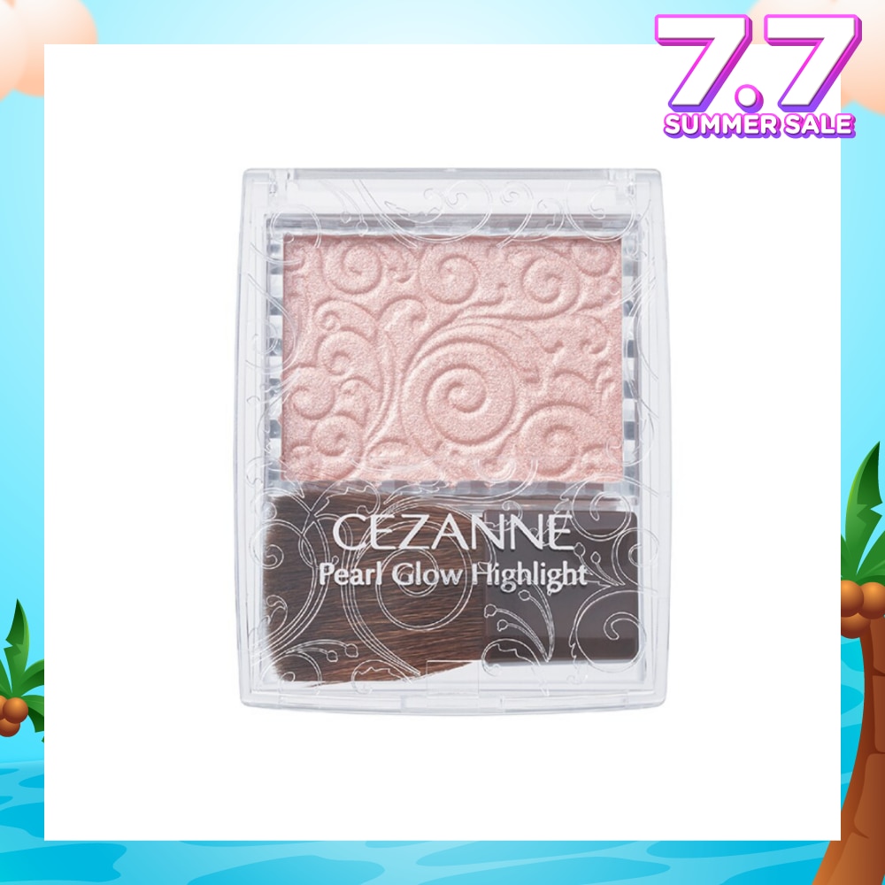 CEZANNE Pearl Glow Highlight 02 Rose Beige 1s