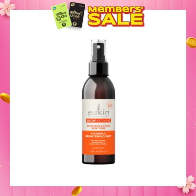 SUKIN Glow Active-C Vitamin C Brightening Mist (To Brightens & Evens Skin Tone) 125ml