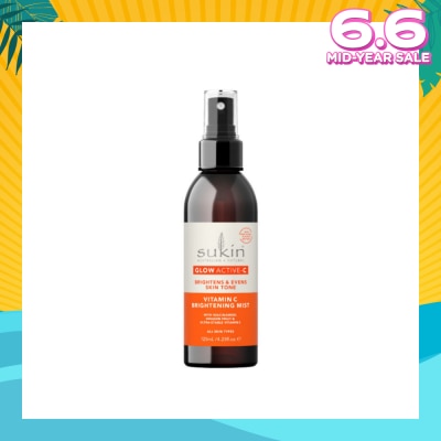SUKIN Glow Active-C Vitamin C Brightening Mist (To Brightens & Evens Skin Tone) 125ml