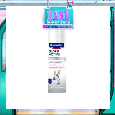 HANSAPLAST Silver Active Foot Spray 150ml image