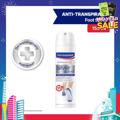 HANSAPLAST Silver Active Foot Spray 150ml