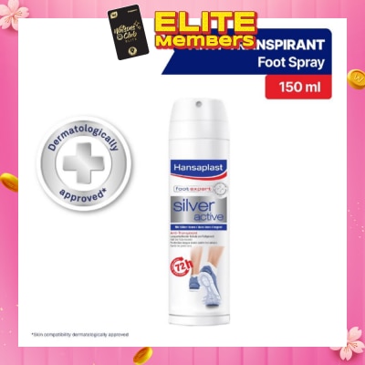 HANSAPLAST Silver Active Foot Spray 150ml