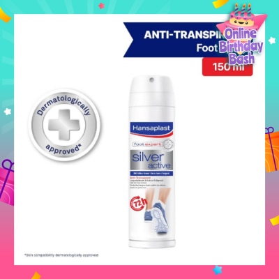 HANSAPLAST Silver Active Foot Spray 150ml