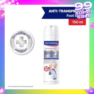 HANSAPLAST Silver Active Foot Spray 150ml