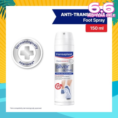 HANSAPLAST Silver Active Foot Spray 150ml