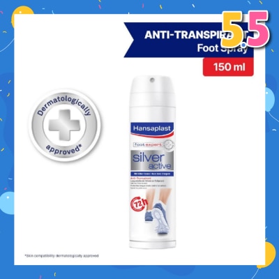 HANSAPLAST Silver Active Foot Spray 150ml