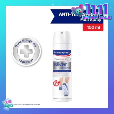 HANSAPLAST Silver Active Foot Spray 150ml