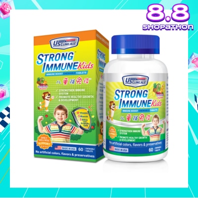 US CLINICALS StrongImmune Kids 60's