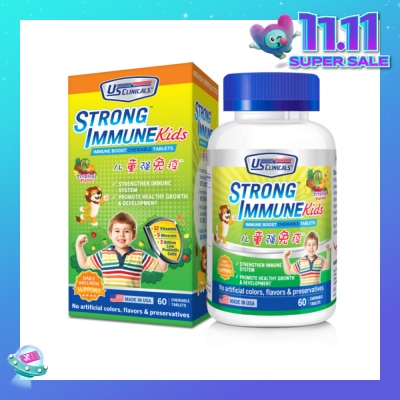 US CLINICALS StrongImmune Kids 60's