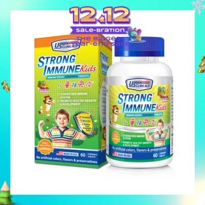 US CLINICALS StrongImmune Kids 60's