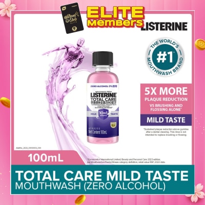 LISTERINE Total Care Zero Mouthwash 100ml