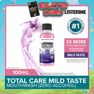 LISTERINE - Total Care Zero Mouthwash 100ml
