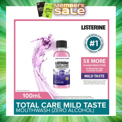 LISTERINE - Total Care Zero Mouthwash 100ml