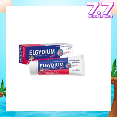 ELGYDIUM Kids Fresh Toothpaste Strawberry 50ml (Expiry: Nov`2025)