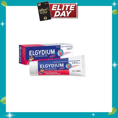ELGYDIUM Kids Fresh Toothpaste Strawberry 50ml image