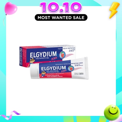 ELGYDIUM Kids Fresh Toothpaste Strawberry 50ml image