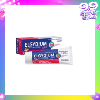 ELGYDIUM Kids Fresh Toothpaste Strawberry 50ml (Expiry: Nov`2025)