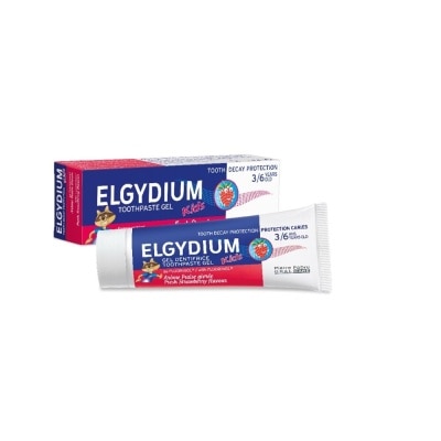 ELGYDIUM Elgydium Kids Fresh Strawberry Toothpaste 50ml (For 2 - 6 years old)