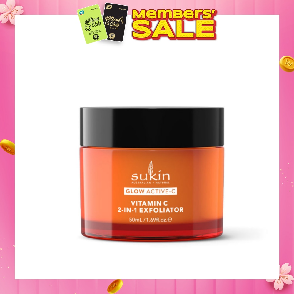 Glow Active-C Vitamin C 2-In-1 Exfoliator 50ml