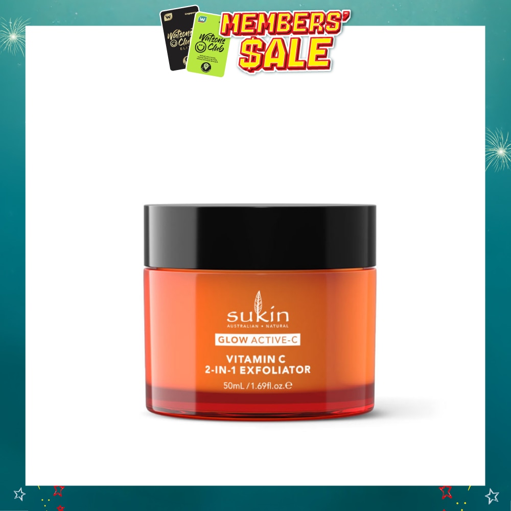Glow Active-C Vitamin C 2-In-1 Exfoliator 50ml