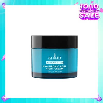 SUKIN Aquaboost 3D Hyaluronic Acid Night Cream 50ml