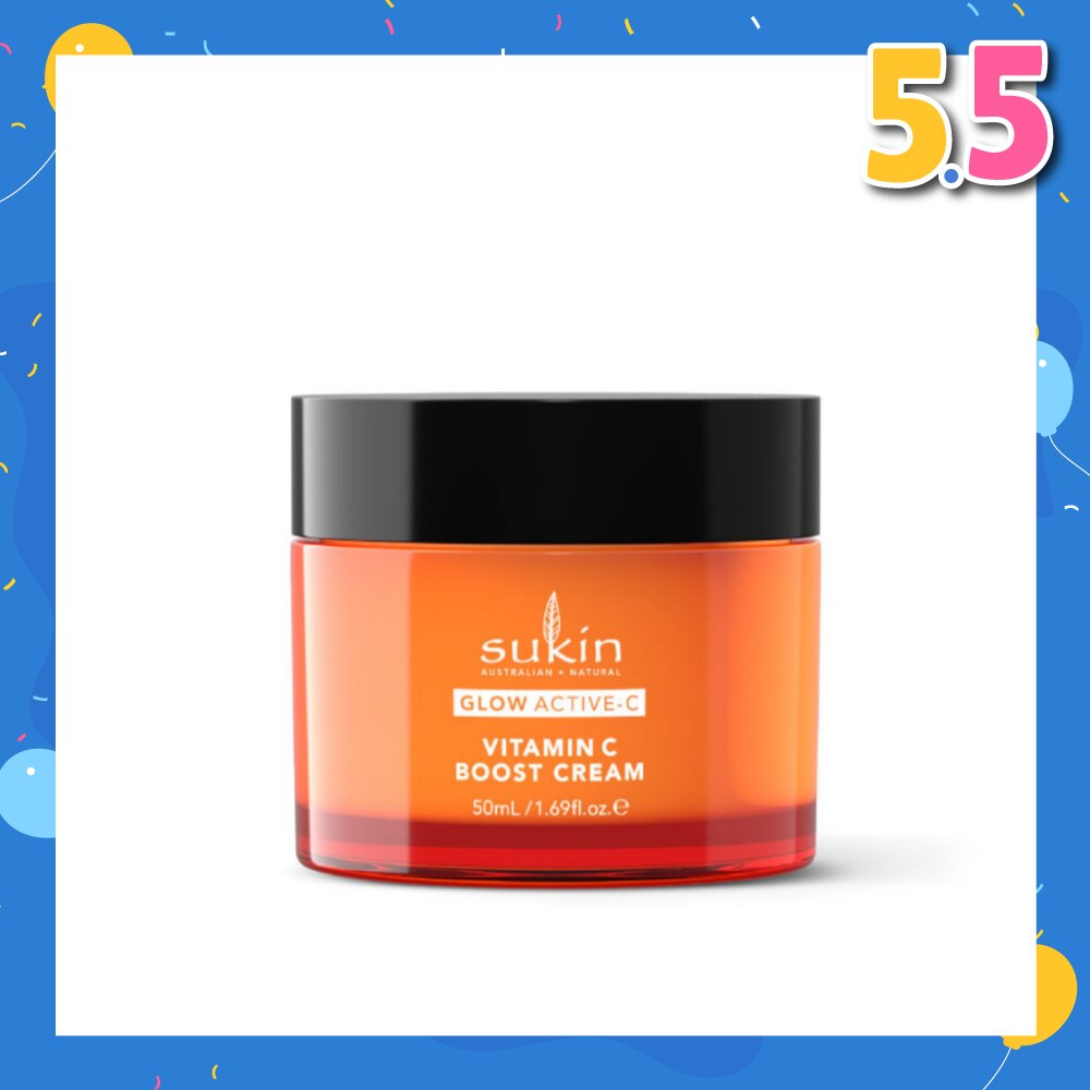 Glow Active-C Vitamin C Boost Cream (To Reduce Pigmentation, Dark Spots, Fine Lines, Wrinkles & Uneven Skin Tone) 50ml