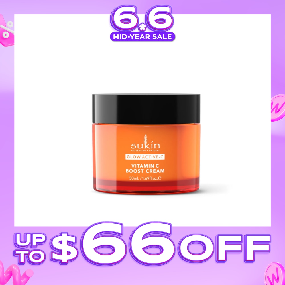Glow Active-C Vitamin C Boost Cream (To Reduce Pigmentation, Dark Spots, Fine Lines, Wrinkles & Uneven Skin Tone) 50ml (Expiry: May`2027)