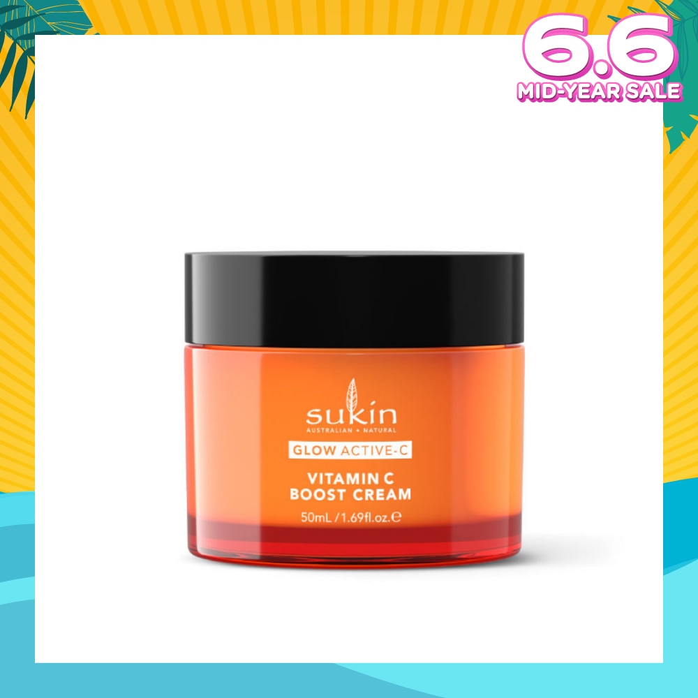 Glow Active-C Vitamin C Boost Cream (To Reduce Pigmentation, Dark Spots, Fine Lines, Wrinkles & Uneven Skin Tone) 50ml