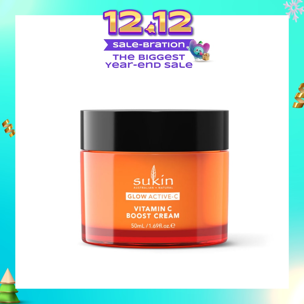 Glow Active-C Vitamin C Boost Cream (To Reduce Pigmentation, Dark Spots, Fine Lines, Wrinkles & Uneven Skin Tone) 50ml