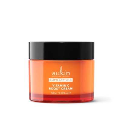 SUKIN Glow Active-C Vitamin C Boost Cream (To Reduce Pigmentation, Dark Spots, Fine Lines, Wrinkles & Uneven Skin Tone) 50ml