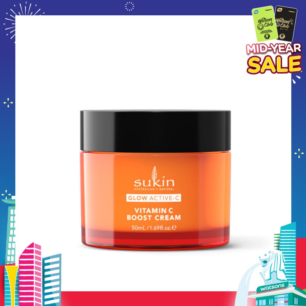 Glow Active-C Vitamin C Boost Cream (To Reduce Pigmentation, Dark Spots, Fine Lines, Wrinkles & Uneven Skin Tone) 50ml