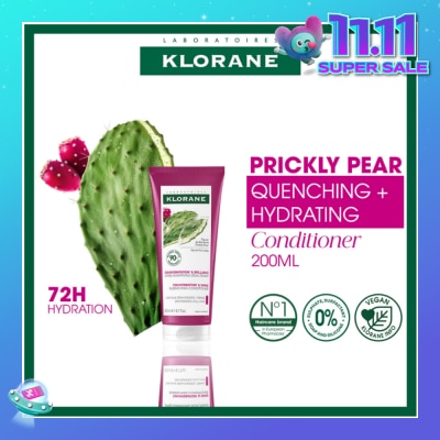 KLORANE Quenching Prickly Pear Conditioner (For Dehydrated & Dull Hair) 200ml